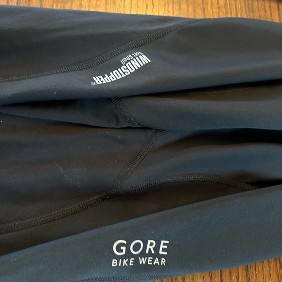 Gore Bike Wear Black Windstopper Soft Shell Pant Size M - Picture 5 of 11